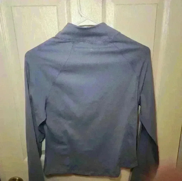 QUEENIEKE Womens Workout Shirt Lightweight Half Zip Pullover Running Track - Picture 7 of 8